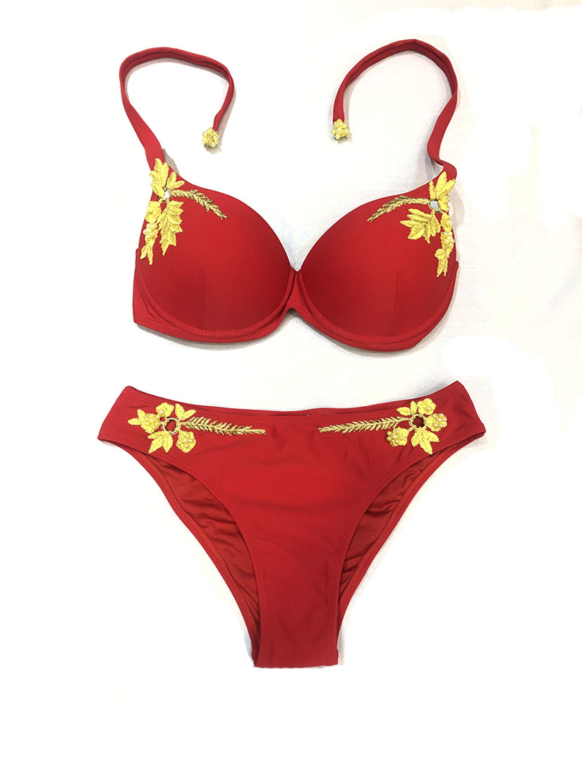 Maillot Egée Rouge et Jaune