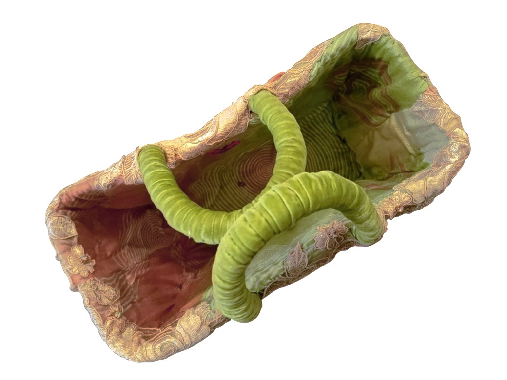 Sac de plage Zulu saumon/vert