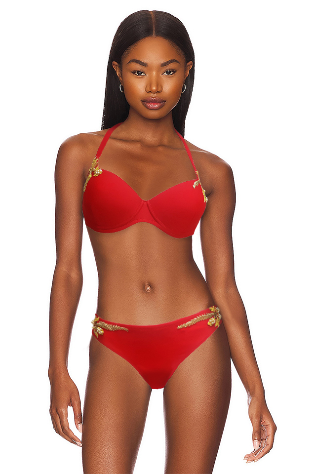 Maillot Egée Rouge et Jaune