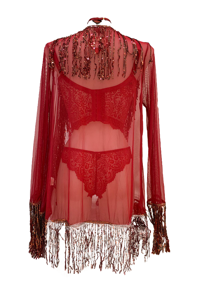 Ensemble Redresse Seins Bordeaux