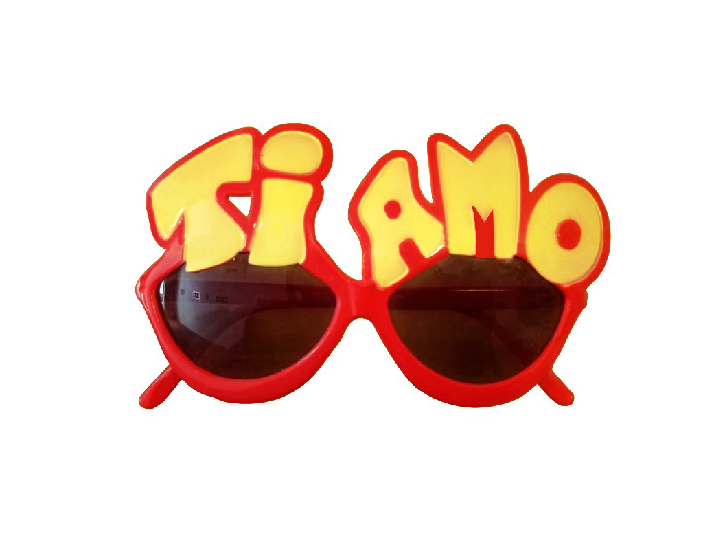 Lunettes Ti Amo rouges