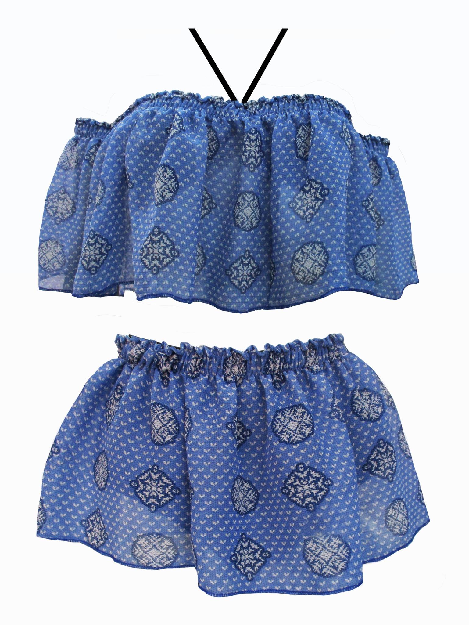 Maillot Cervidé bleu