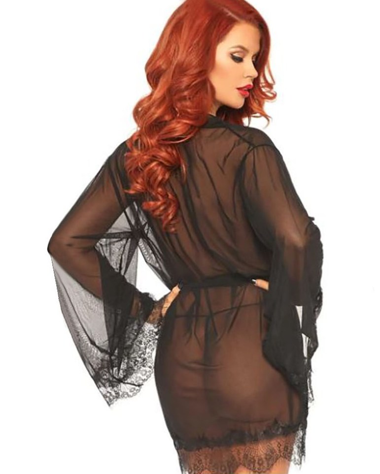 Kimono court Samantha noir