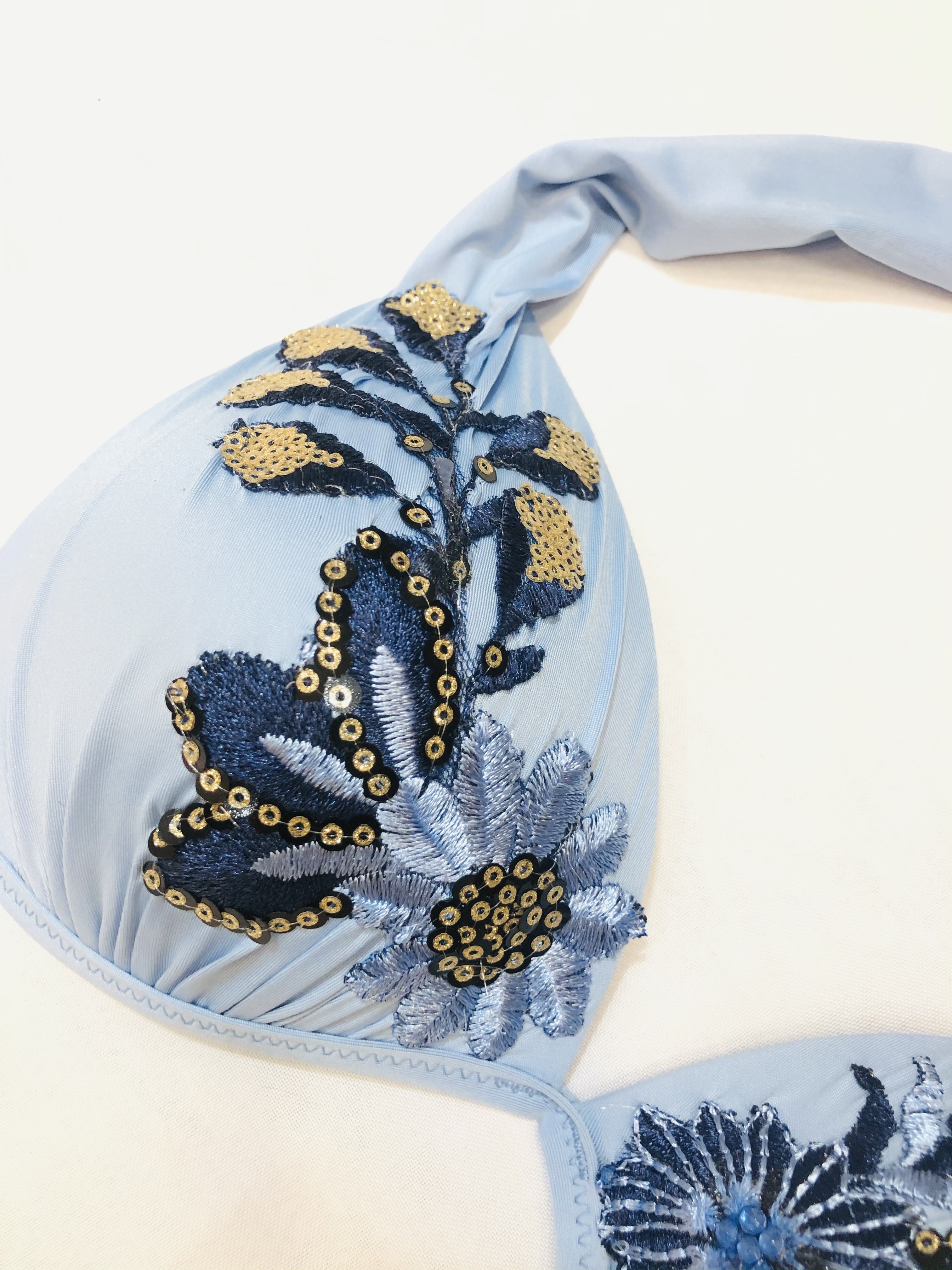 Maillot de Bain Canaries Bleu Ciel