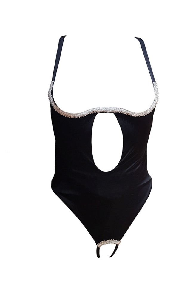 Ensemble femme de ménage noir et blanc