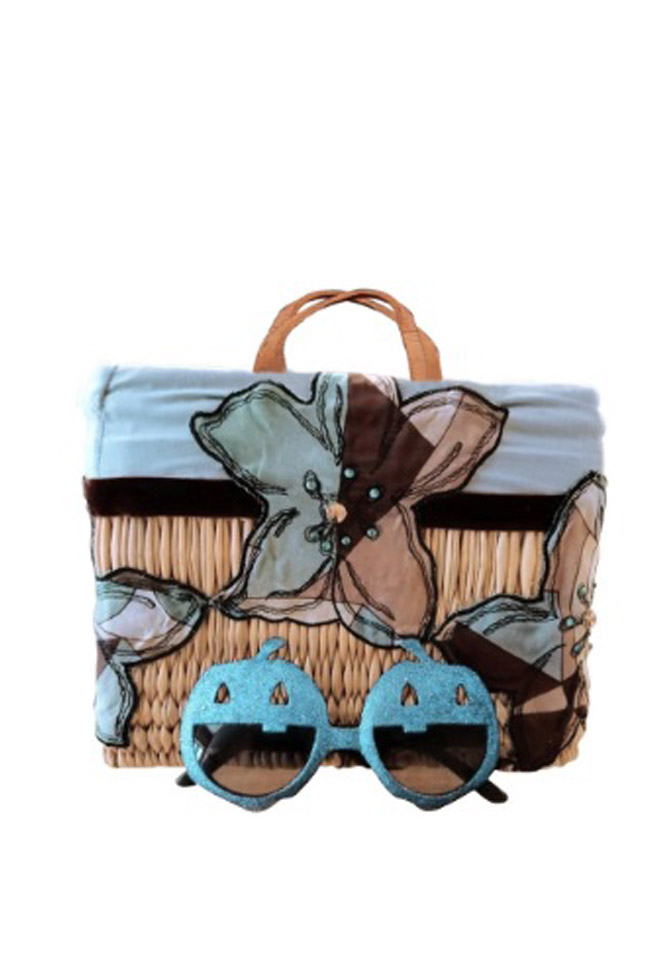 Sac de plage Candy marron