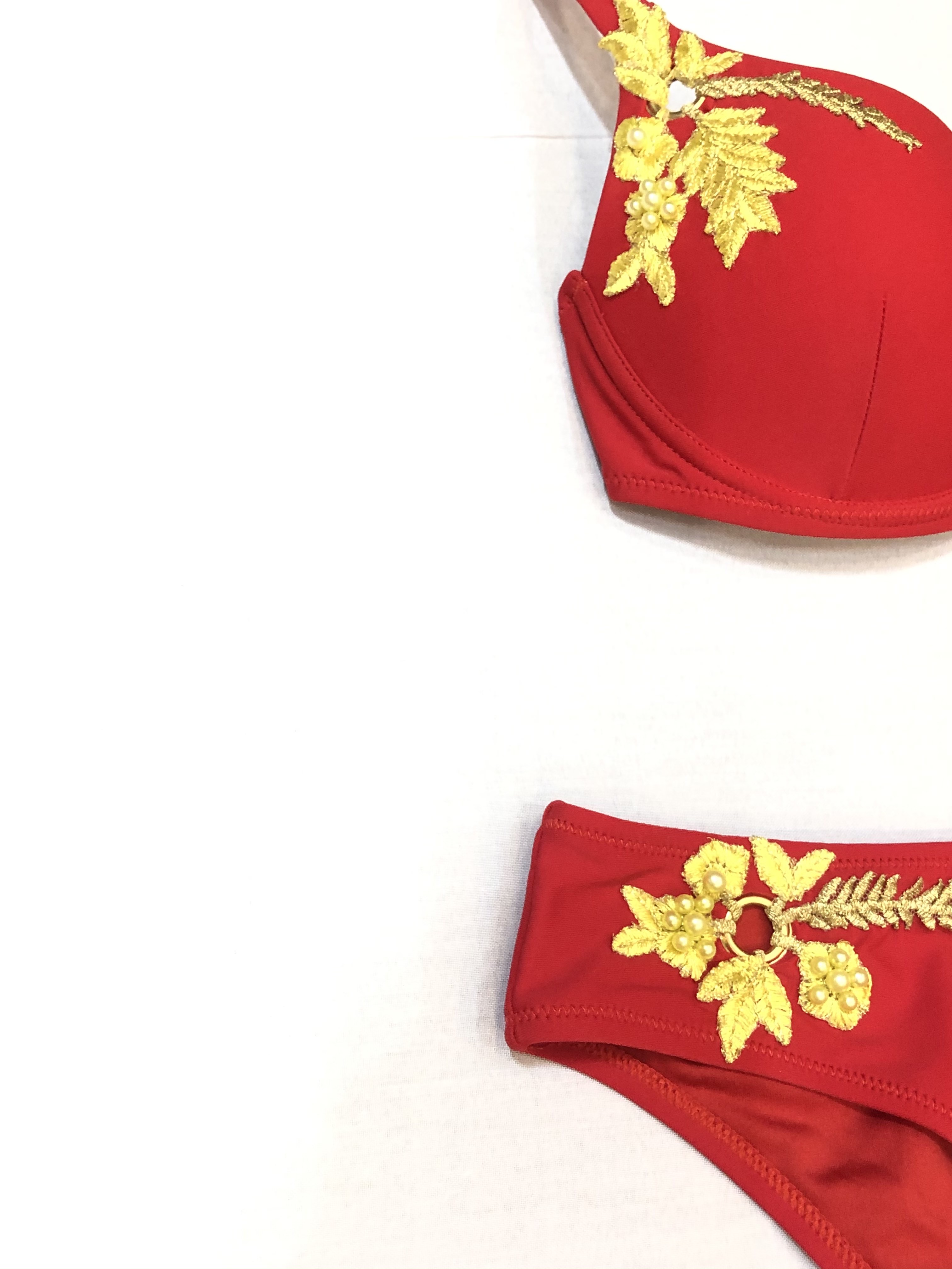 Maillot Egée Rouge et Jaune