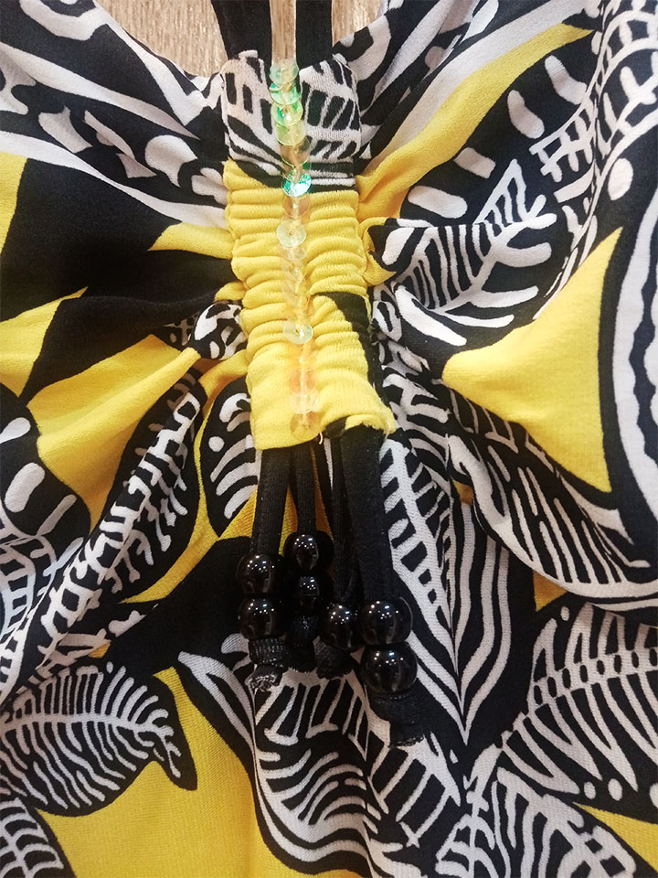 Robe longue Tanzania Jaune