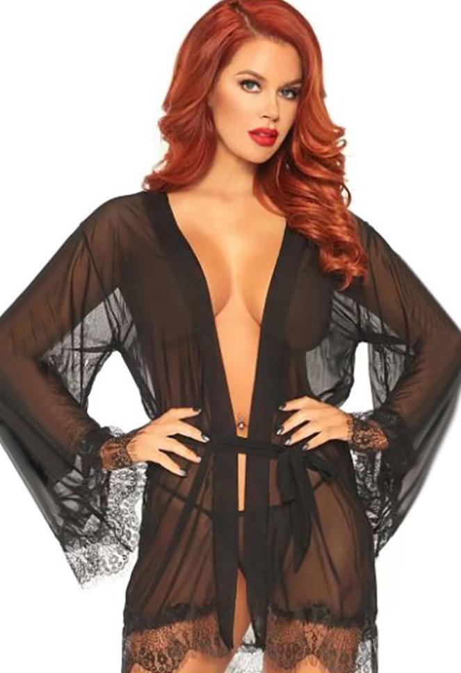 Kimono court Samantha noir