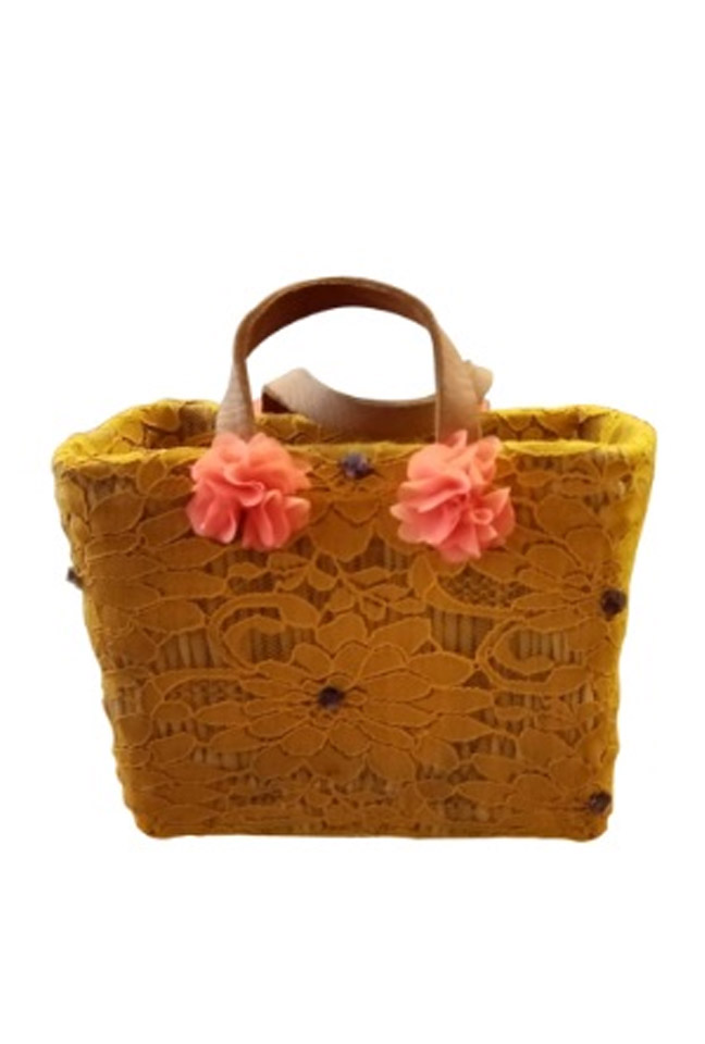 Sac de plage Cassandra jaune