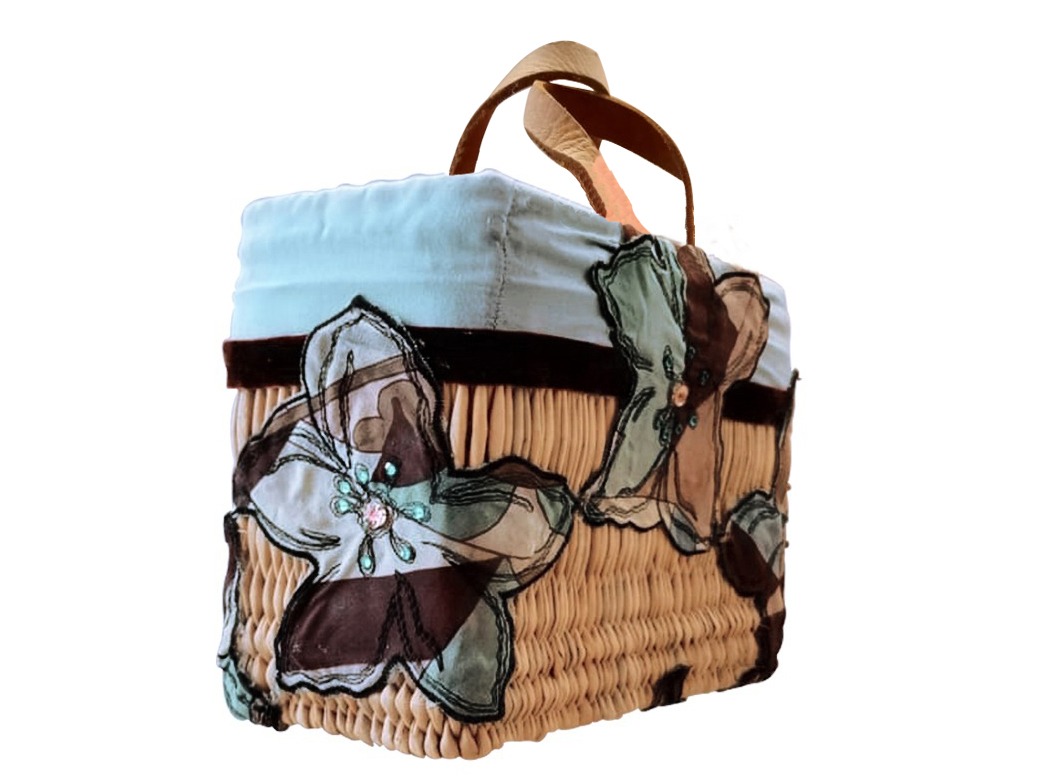Sac de plage Candy marron