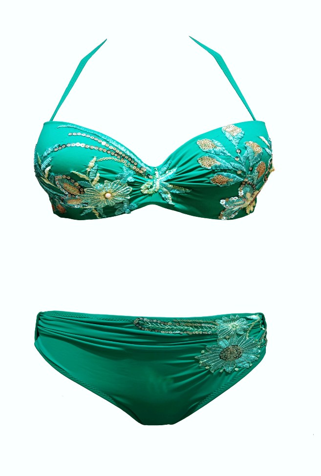 Maillot de bain Cuba vert