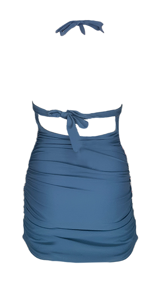 Maillot Robe Daria Bleu