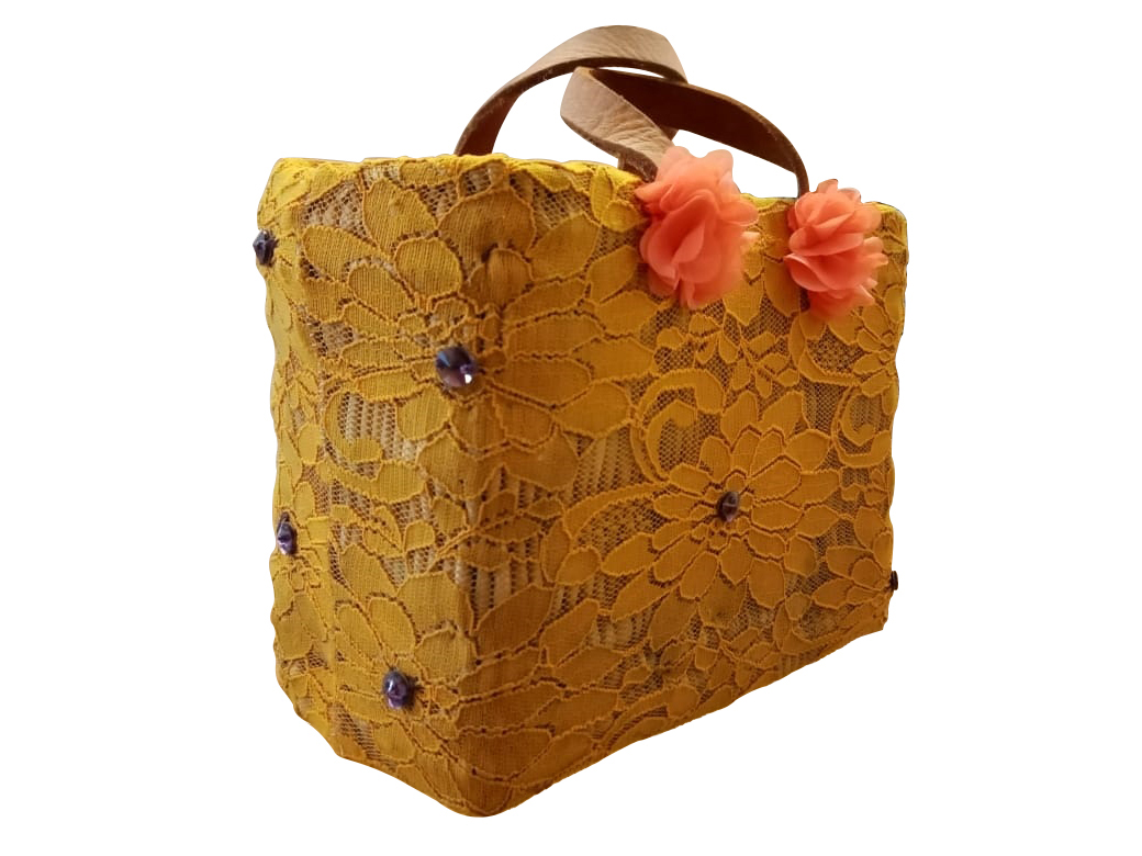 Sac de plage Cassandra jaune