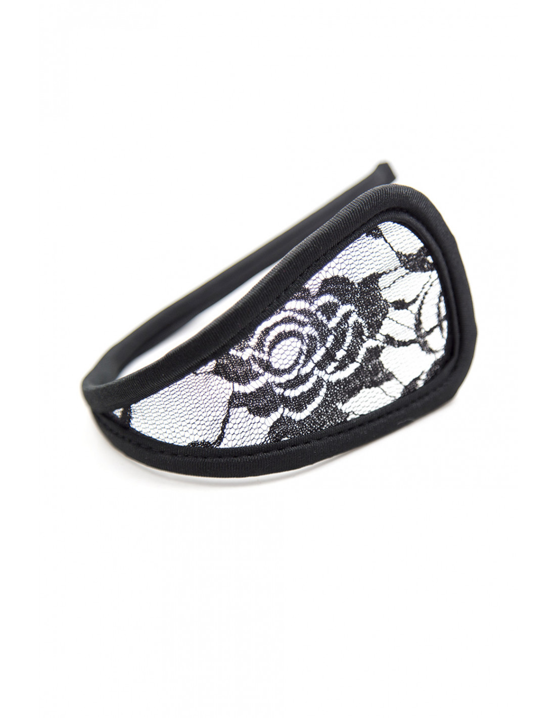 C String dentelle noir