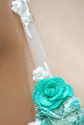 Ensemble bustier et jupe blancs